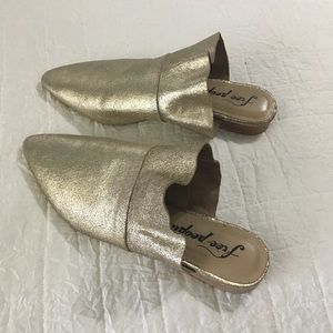 Free People Sienna Ruffle Mule